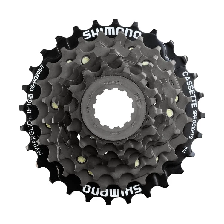 1. Caseta de pinioane Shimano Tourney TY CS-HG200-7, 7 viteze, 12-28T 12-28T