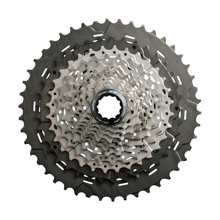 1. Caseta de pinioane Shimano Deore XT CS-M8000-11, 11 viteze, 11-46T 11-46T