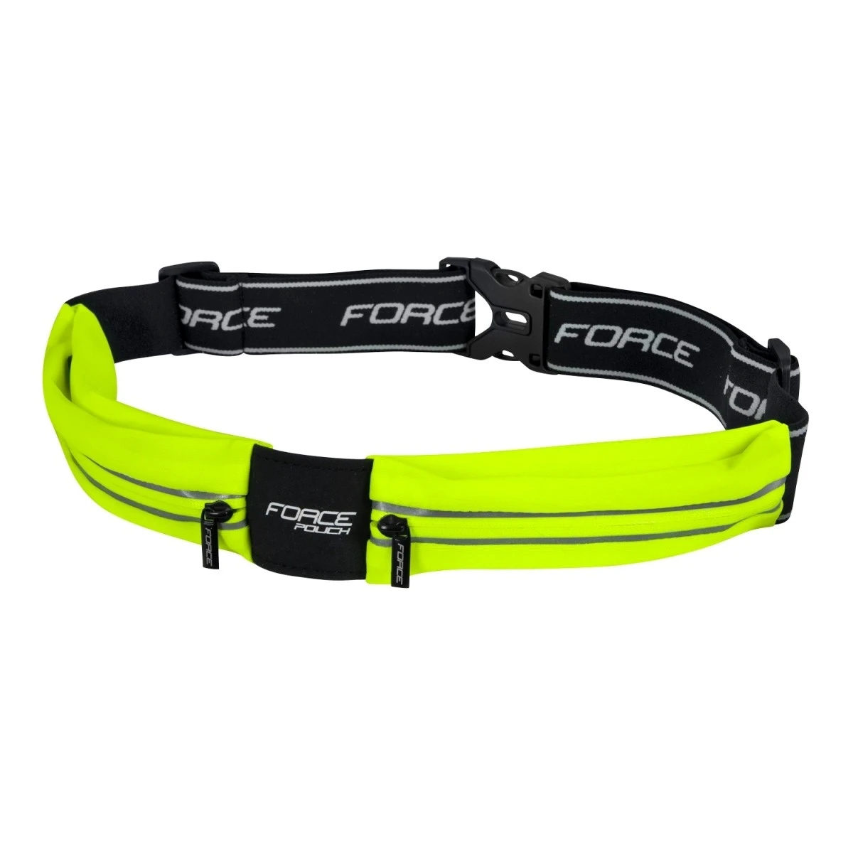 Centura alergare Force Pouch fluo Galben fluo - 126074