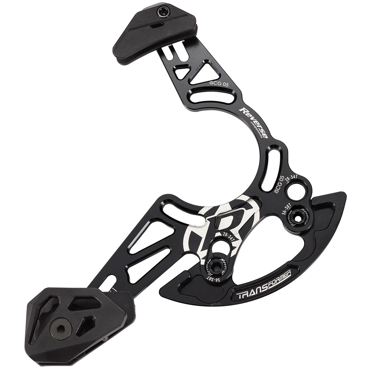 1. Chain Guide Reverse Transformer DH ISCG 05 Negru Alb