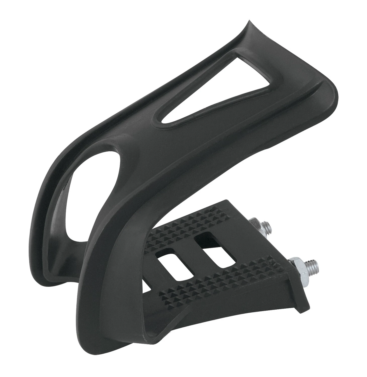 1. Clipsuri FORCE MTB plastic, fara curea, Negre