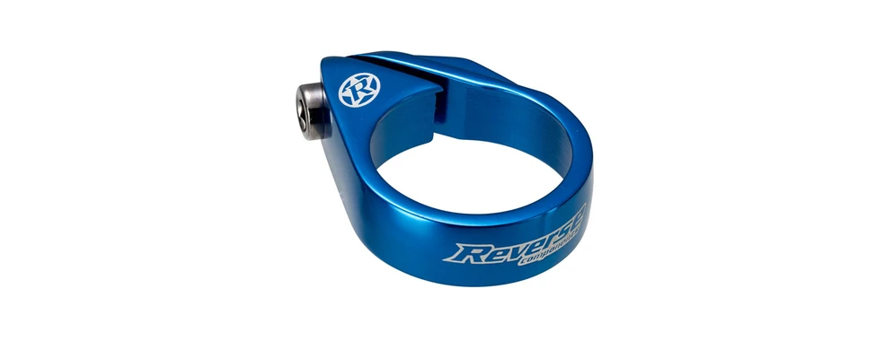 1. Colier tija sa Reverse Bolt Clamp 34.9mm albastru Albastru, 34.9mm
