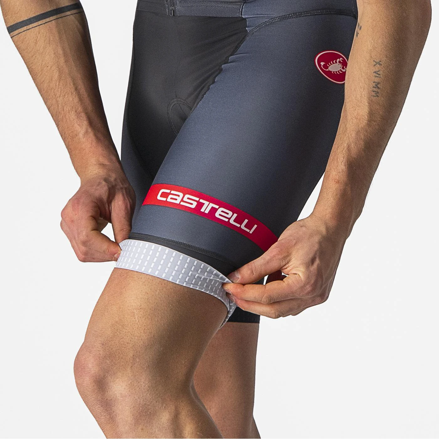 5. Costum de triatlon cu maneca scurta Castelli Free Sanremo SS, Negru, XXL XXL, Negru