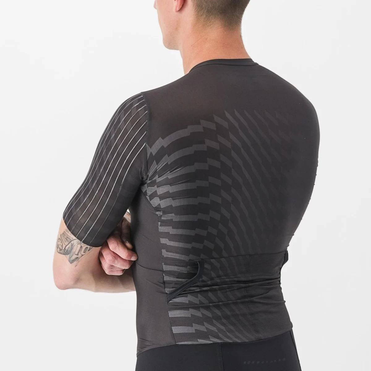 5. Costum de triatlon cu maneca scurta Castelli PR 2 Speed, Negru, L L, Negru/Antracit