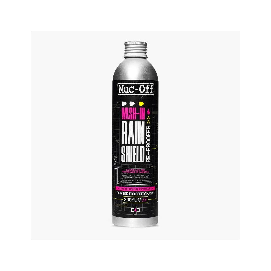 1. Detergent Muc-Off Wash-In Rain Shield Re-Proofer 300ml