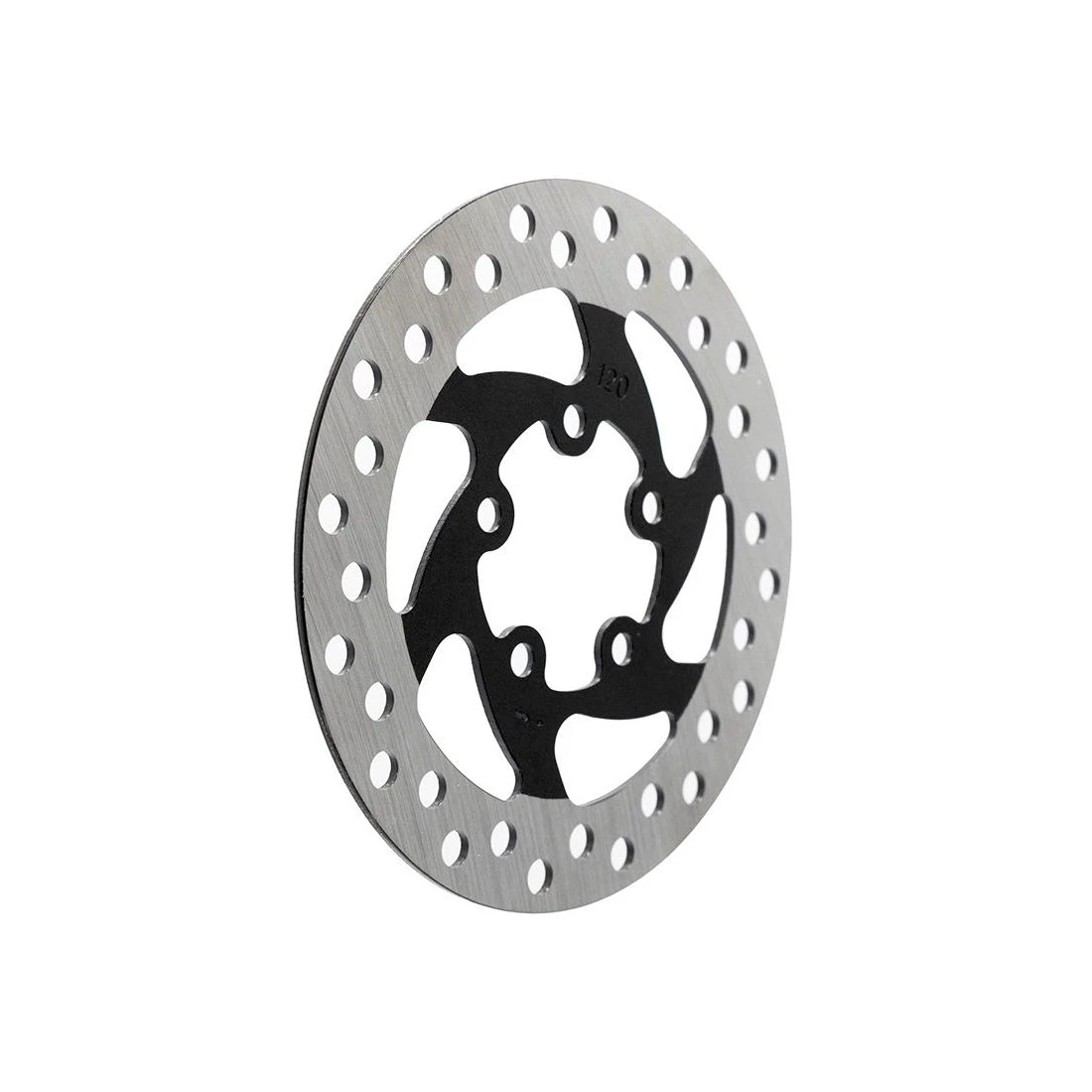3. Disc frana 120mm 5 gauri Negru Negru