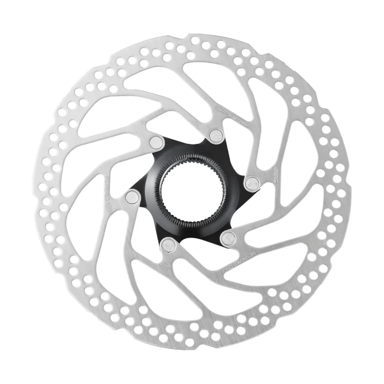 1. Disc frana Shimano SM-RT30-M, Center Lock, piulita cu caneluri interne si externe, 180mm 180mm, piulita cu caneluri interne si externe