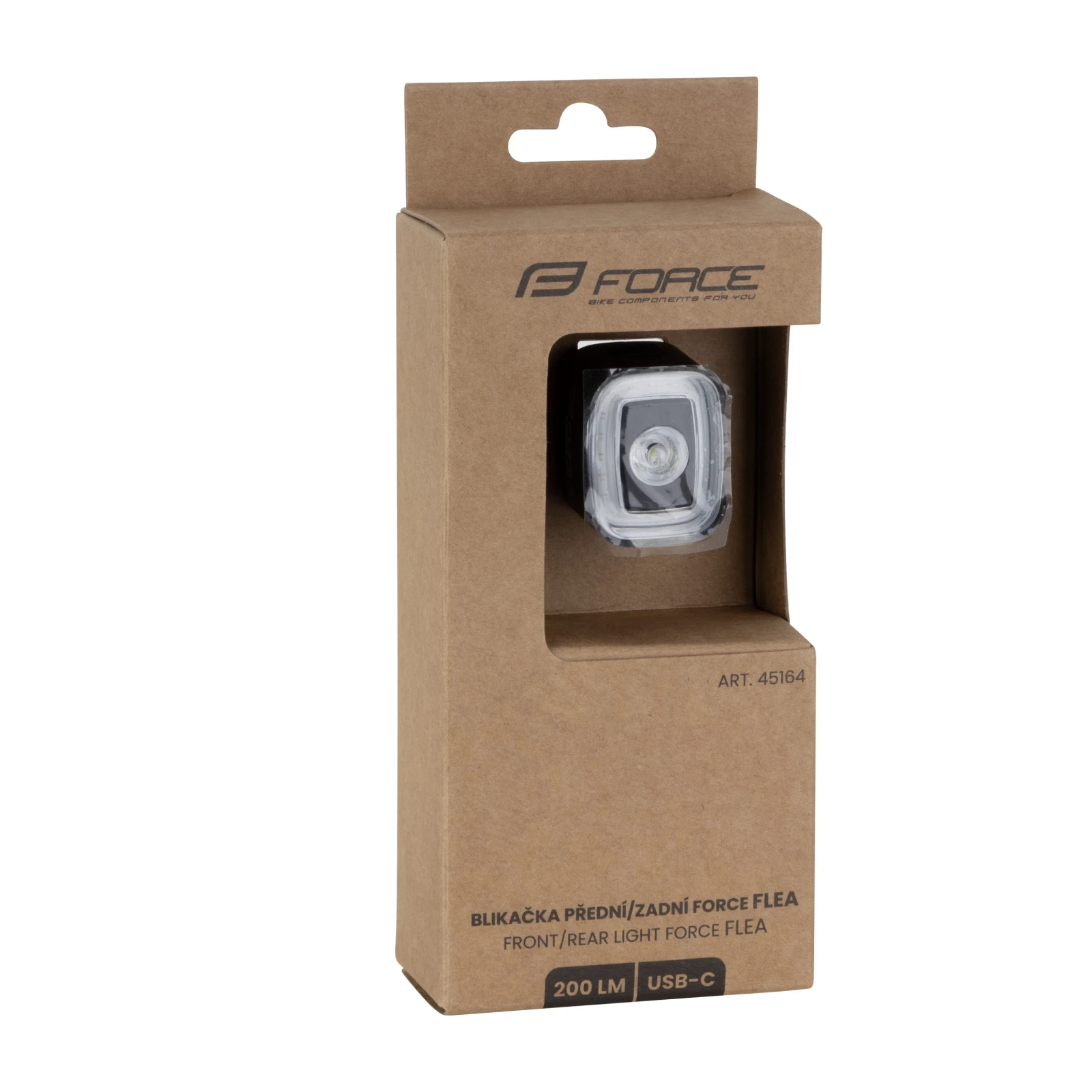 9. Far fata Force Flea 200LM USB, Black