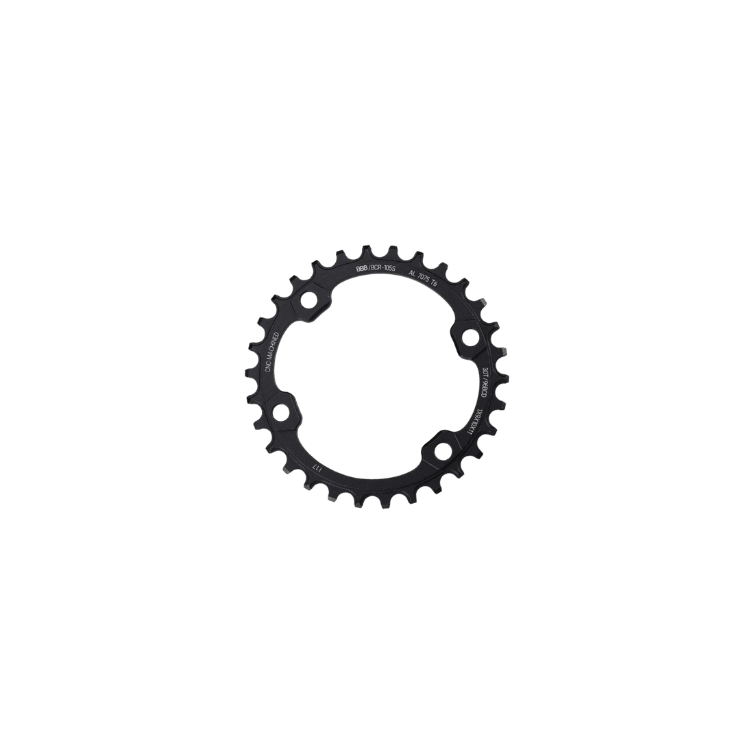 1. Foaie angrenaj BBB MTBGear BCR-105S, BCD 96mm, 34T 34T