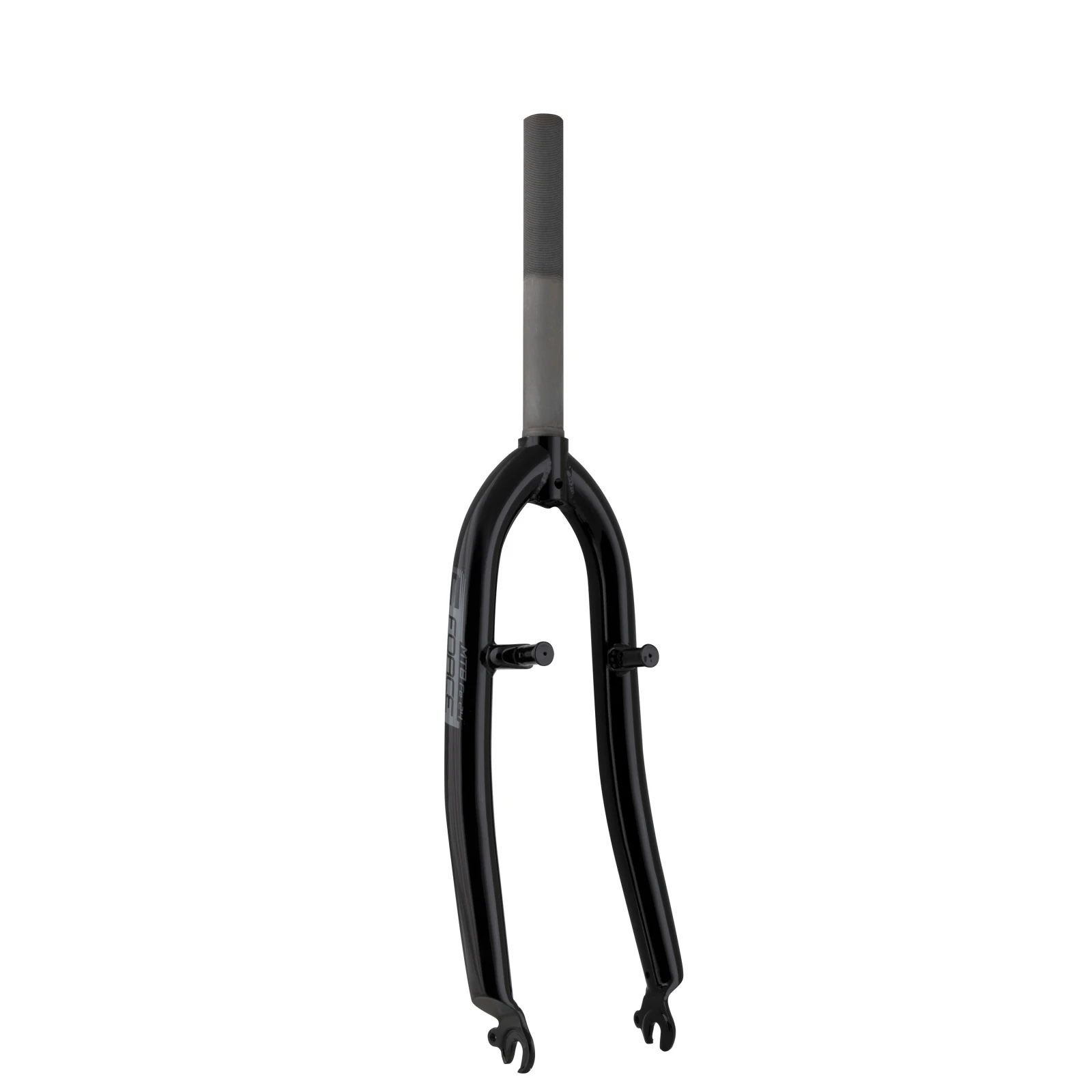 2. Furca Force MTB 24 de 1 cu filet, negru lucios