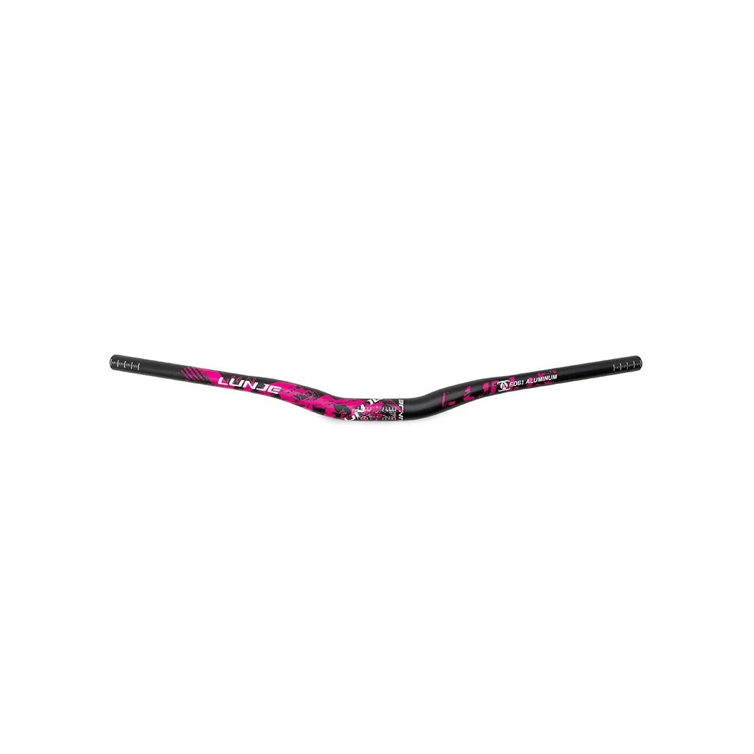 5. Ghidon 720mm cu rise 25mm negru roz