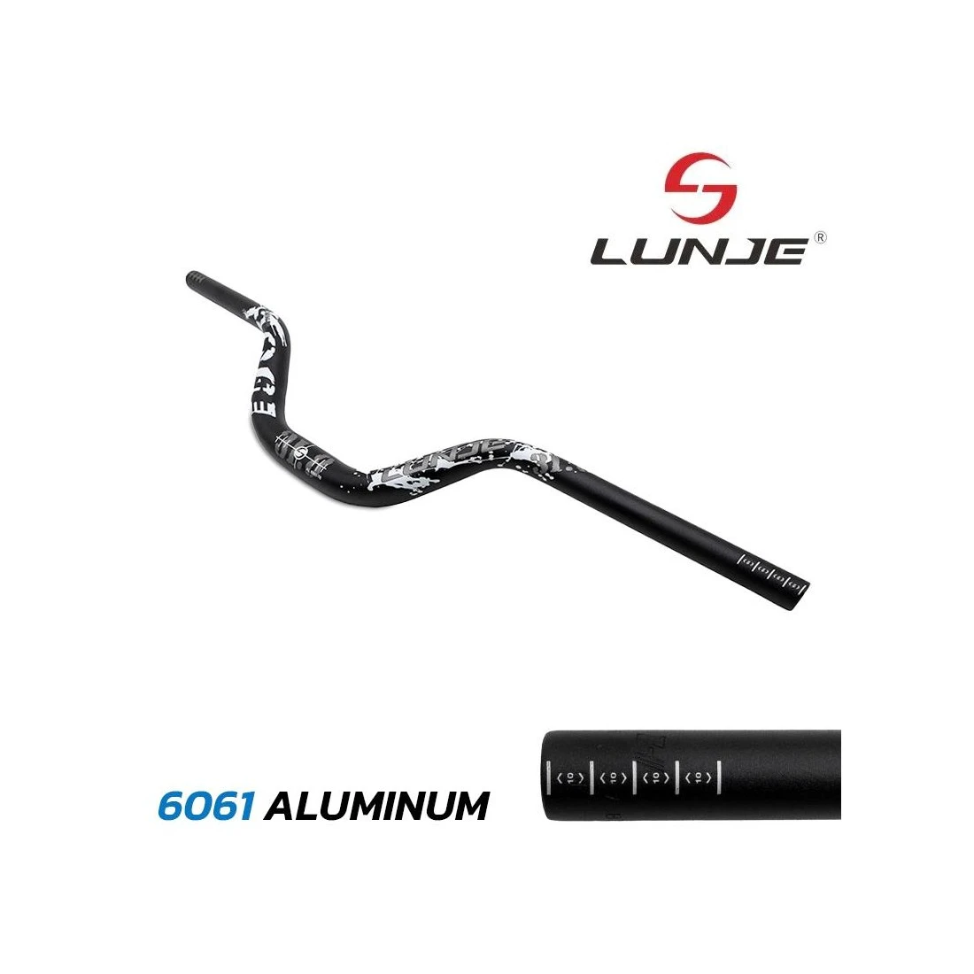 2. Ghidon 720mm cu rise 90mm negru Negru