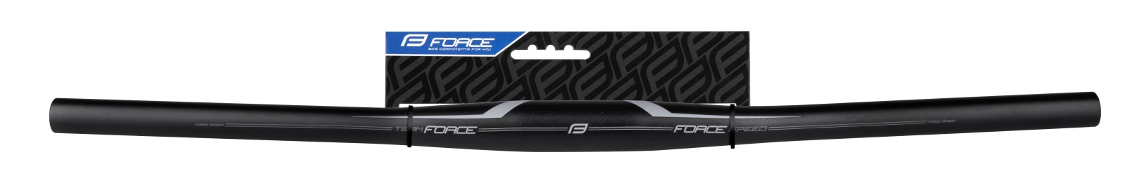 2. Ghidon Force Speed MTB flat 31.8 640mm negru 640mm, Negru