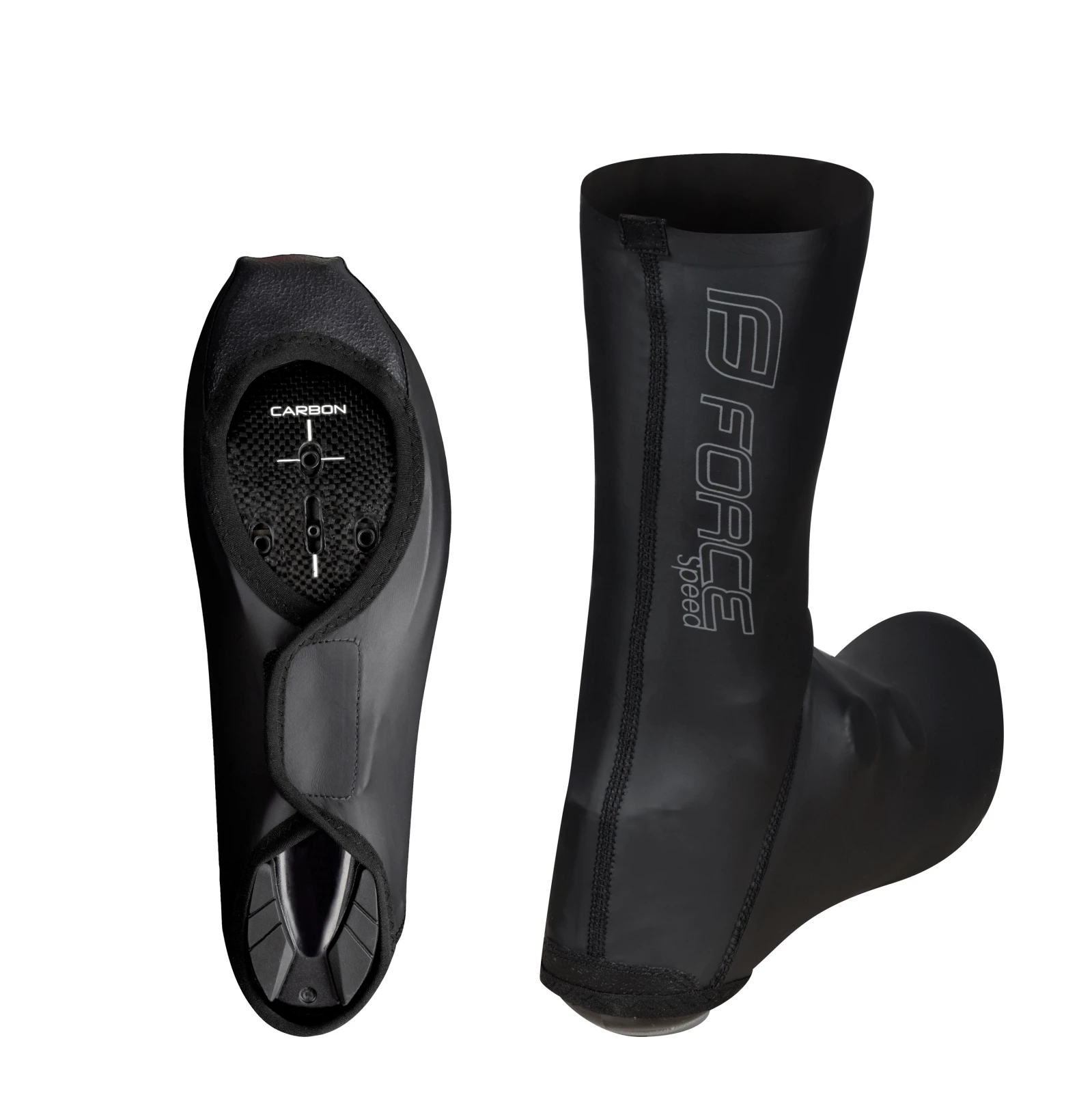 1. Huse pantofi Force Speed Road, negru, 36-42 (S M) 36-42