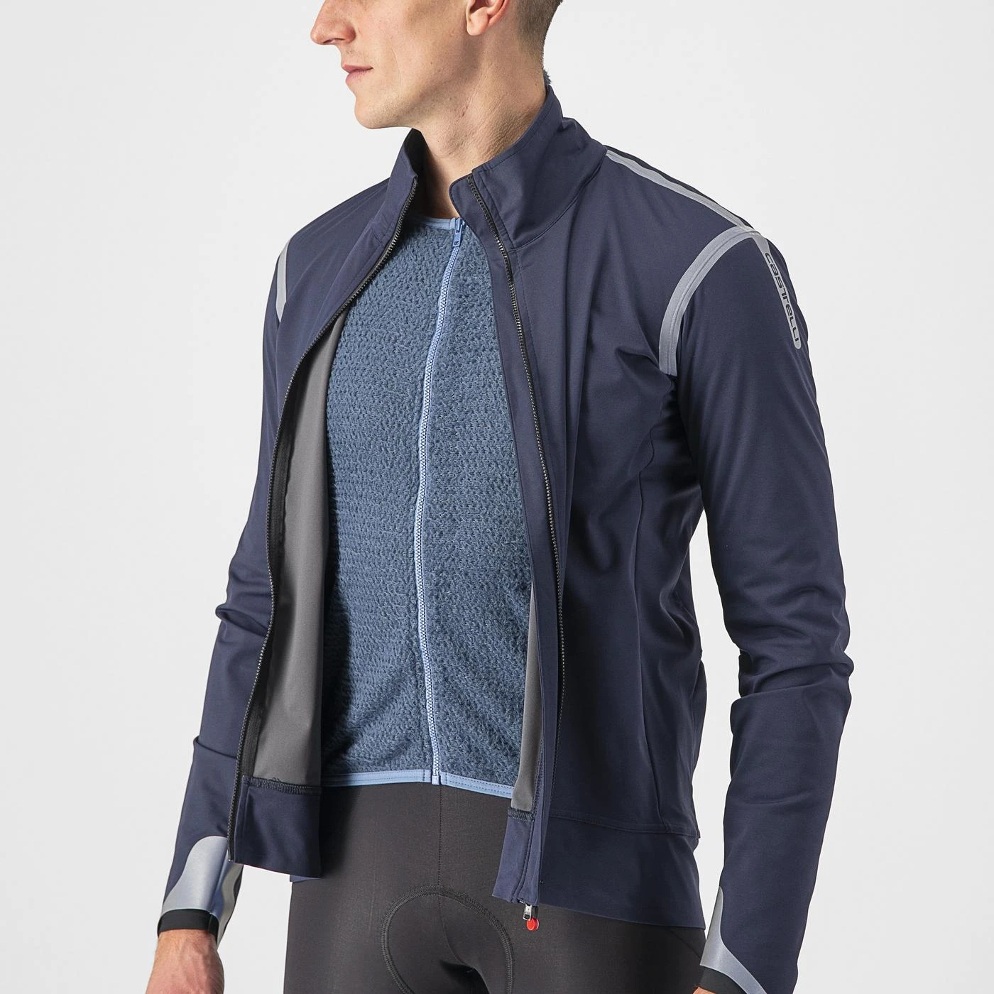 7. Jacheta Castelli Alpha Ultimate Insulated, Bleumarin, XXL XXL, Bleumarin