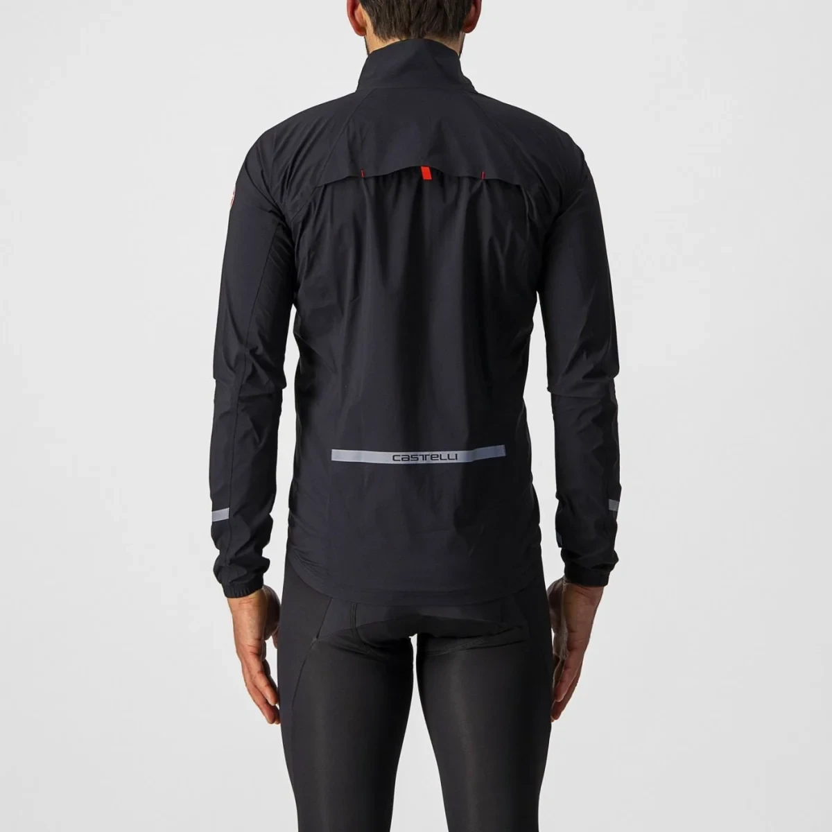 2. Jacheta de ploaie Castelli Emergency 2, pentru barbati, negru deschis, L Negru Deschis, L