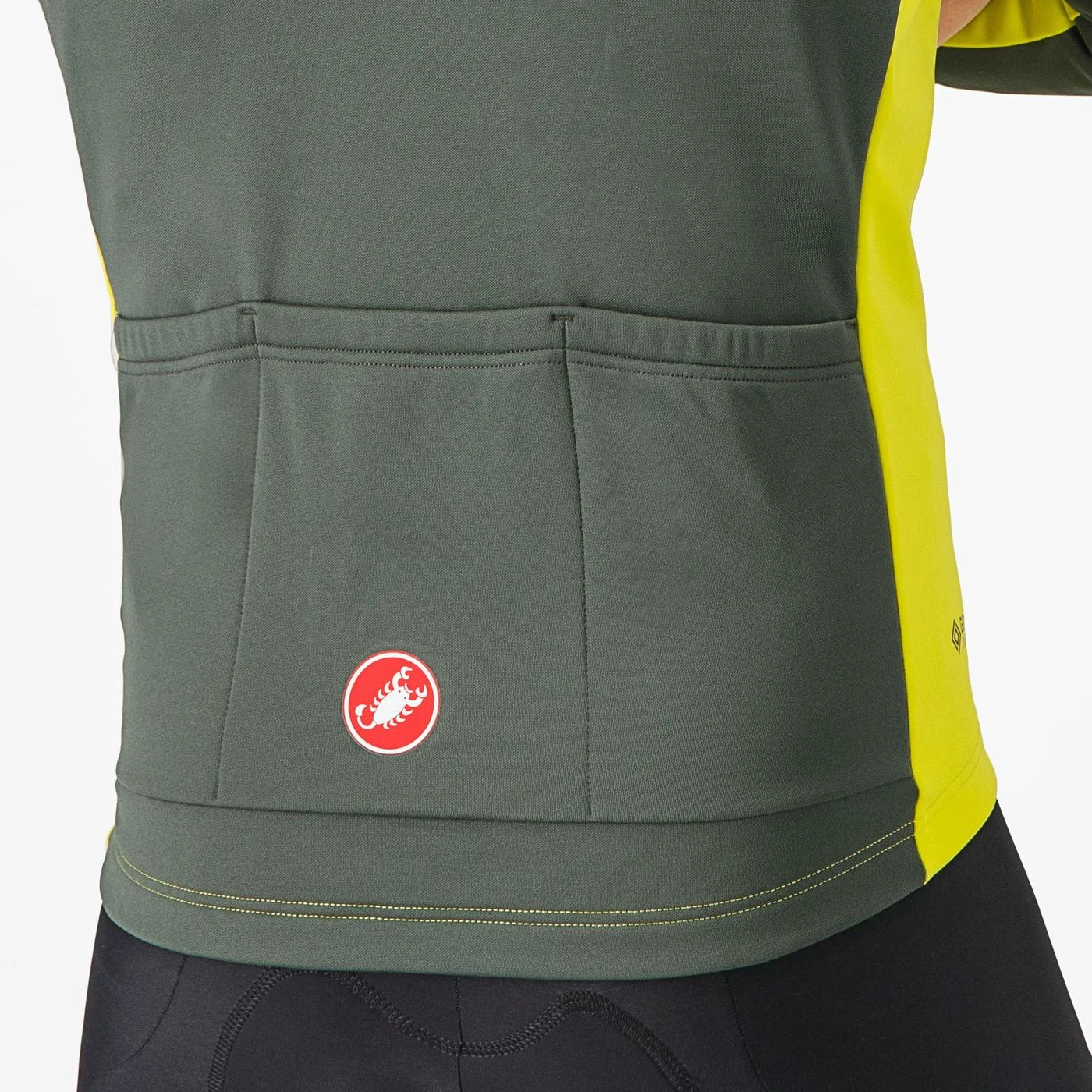 5. Jacheta Castelli Entrata, galben sulf kaki, XXL XXL, Galben fluo