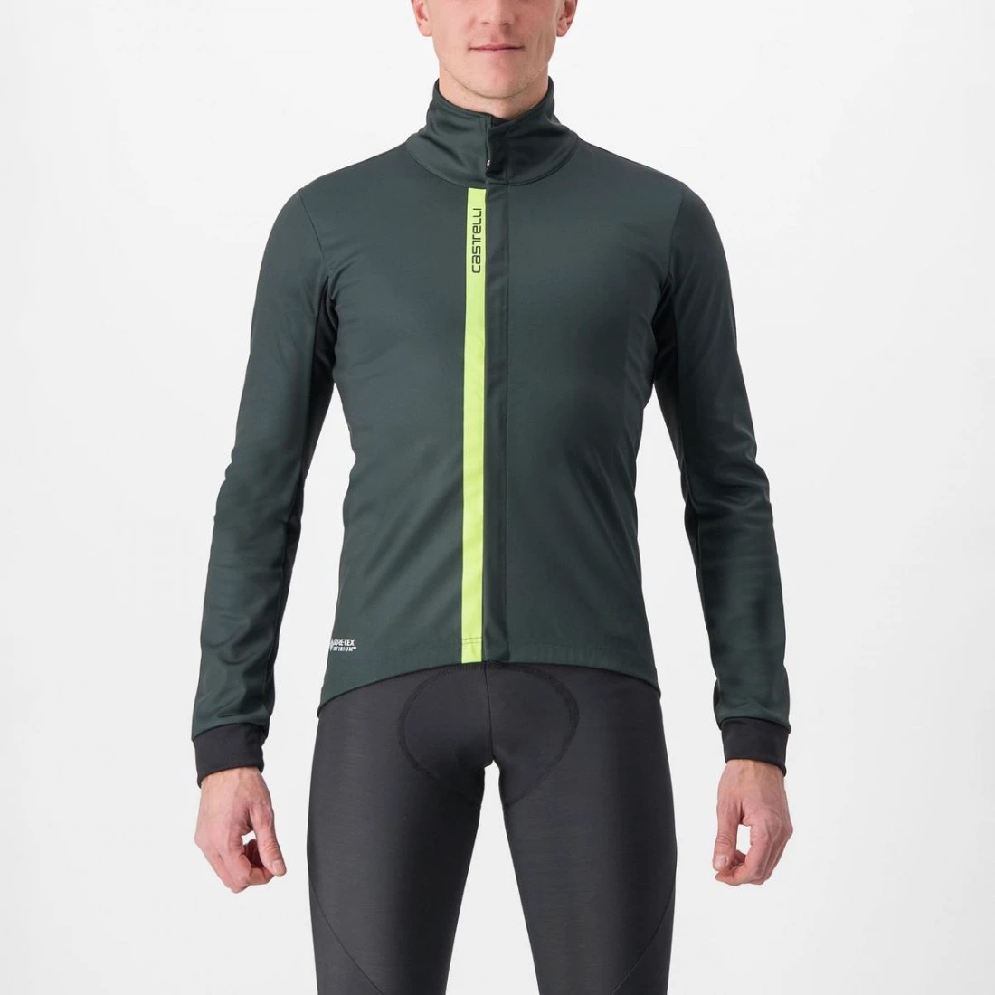 1. Jacheta Castelli Entrata Verde Inchis Galben Fluo L L, Verde inchis