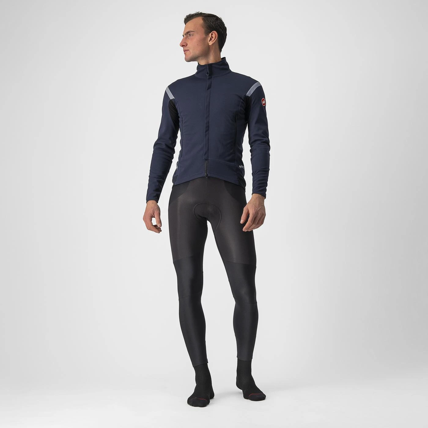 3. Jacheta Castelli Perfetto RoS 2, pt barbati, albastru Savile argintiu reflex, XL Albastru Savile/Argintiu Reflex, XL