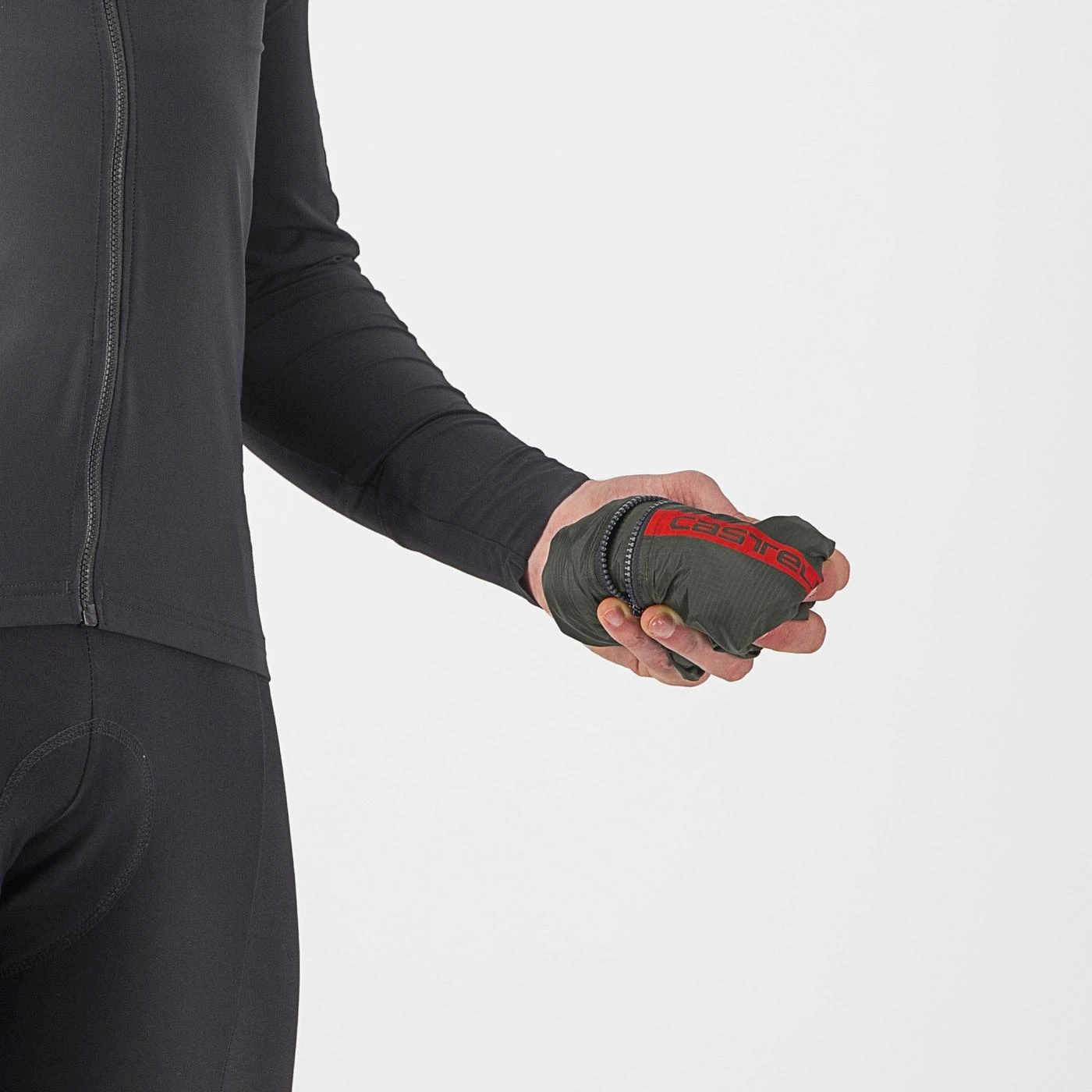 5. Jacheta Castelli Squadra Stretch, kaki gri inchis, S S, Kaki/Antracit