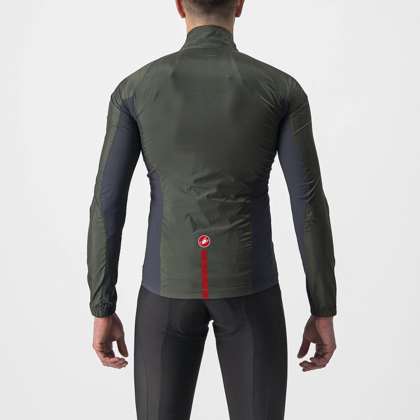 2. Jacheta Castelli Squadra Stretch, kaki gri inchis, S S, Kaki/Antracit