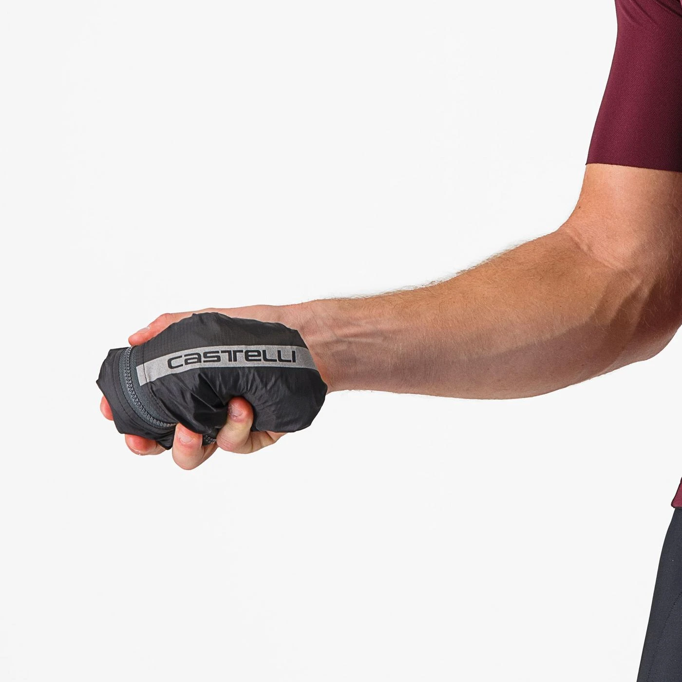 6. Jacheta de vant Castelli Squadra Stretch, pt barbati, negru deschis gri inchis, XXXL Negru Deschis/Gri Inchis, XXXL