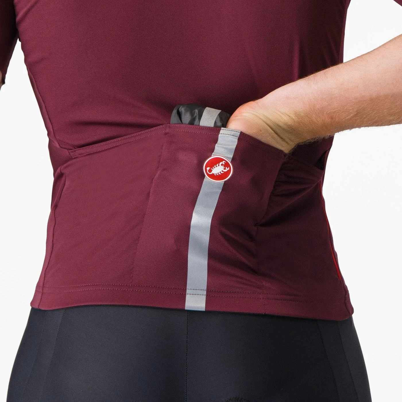 5. Jacheta de vant Castelli Squadra Stretch, pt barbati, negru deschis gri inchis, XXXL Negru Deschis/Gri Inchis, XXXL