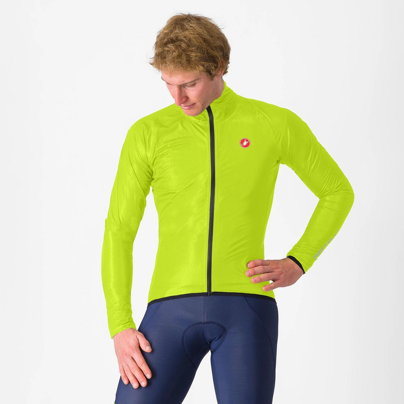 Jacheta de vant Castelli Squall Shell, pt barbati, lime electric negru, XS Lime Electric/Negru, XS - 110812
