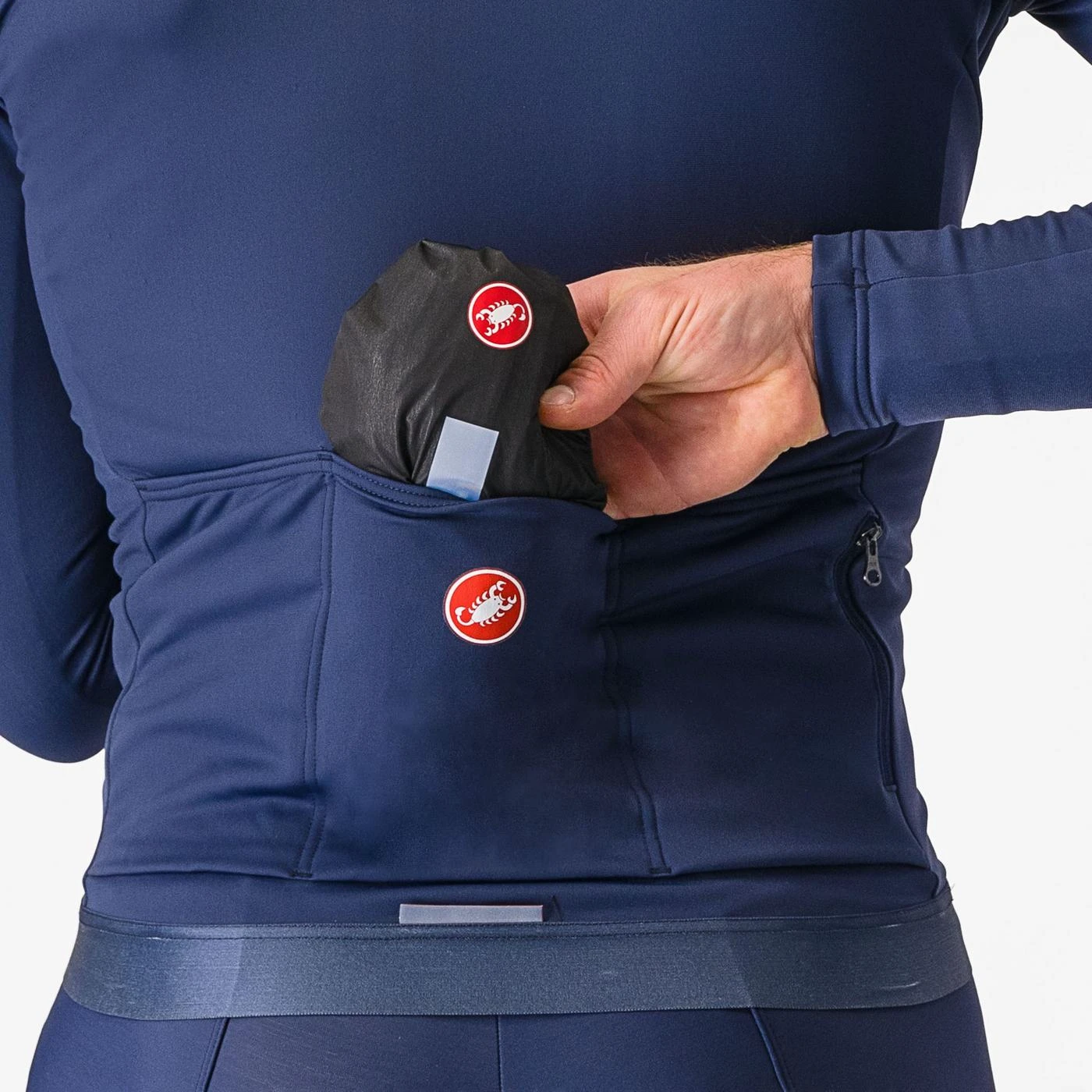 5. Jacheta de vant Castelli Squall Shell, pt barbati, negru deschis gri argintiu, XL Negru Deschis/Gri Argintiu, XL
