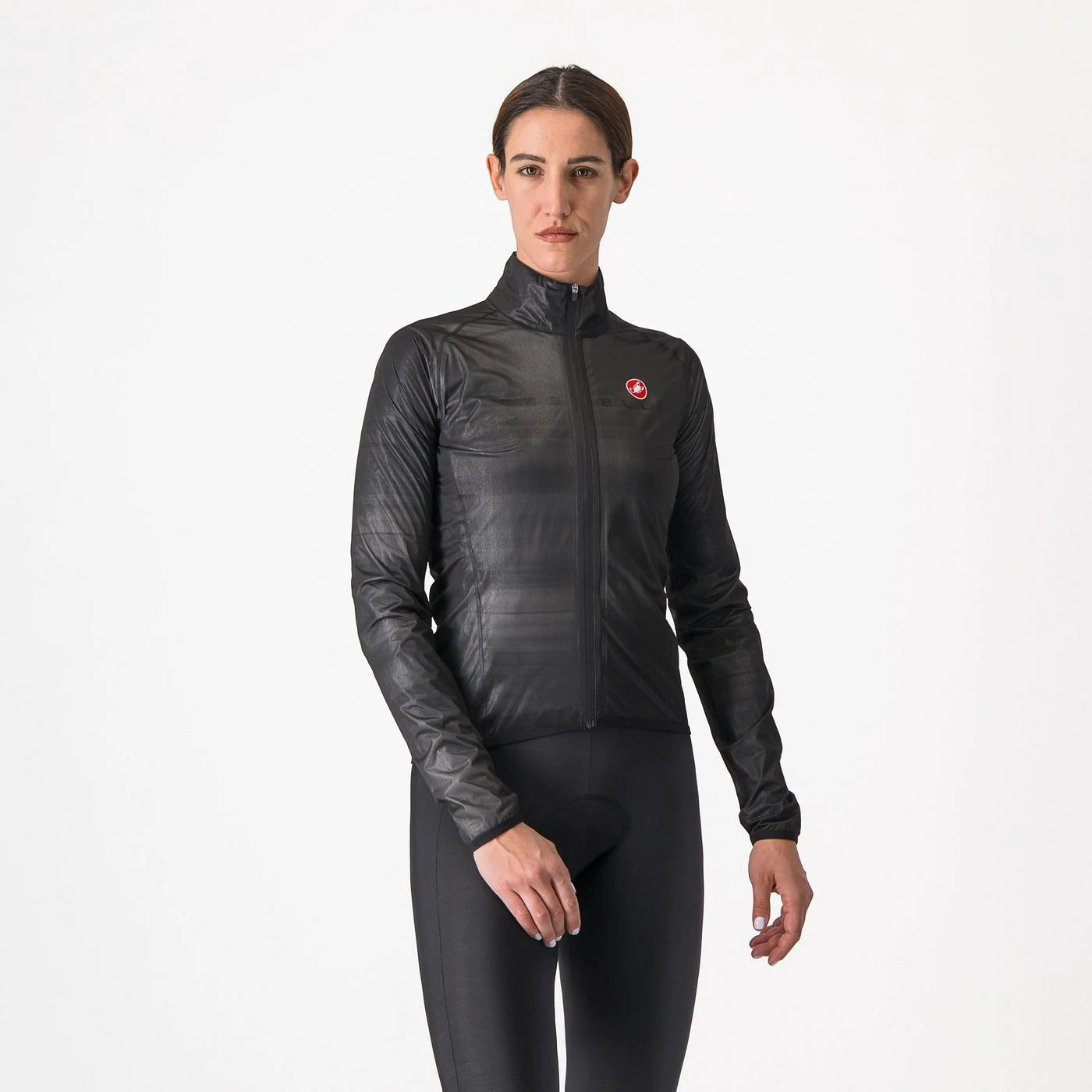 1. Jacheta de vant Castelli Squall Shell W, de dama, negru deschis gri argintiu, L Negru Deschis/Gri Argintiu, L