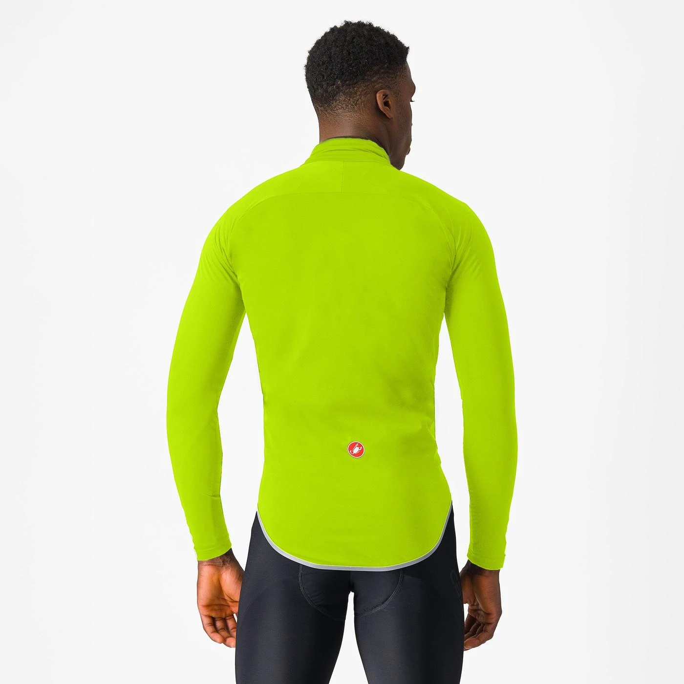 2. Jacheta de ploaie Castelli Ultra Rain, pt barbati, lime electric argintiu reflex, XXXL Lime Electric/Argintiu Reflex, XXXL