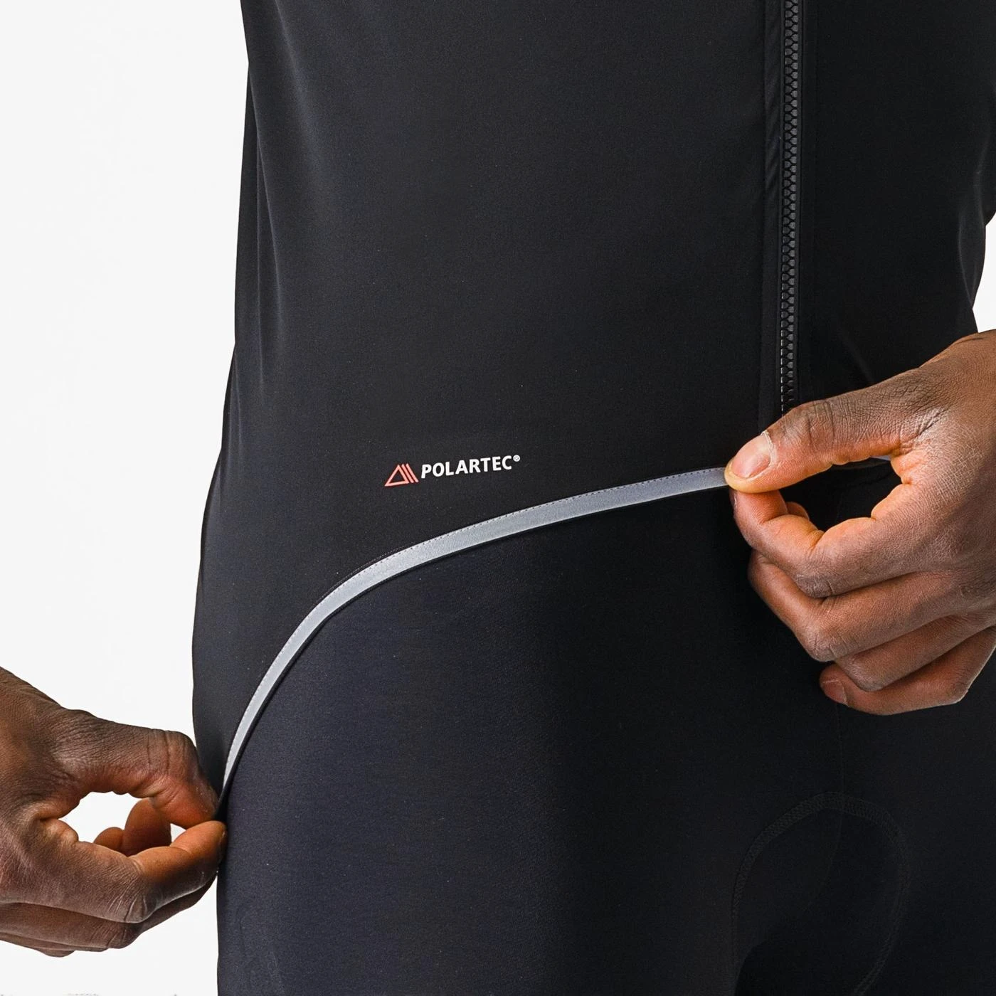 4. Jacheta de ploaie Castelli Ultra Rain, pt barbati, negru argintiu reflex, XXL Negru/Argintiu Reflex, XXL