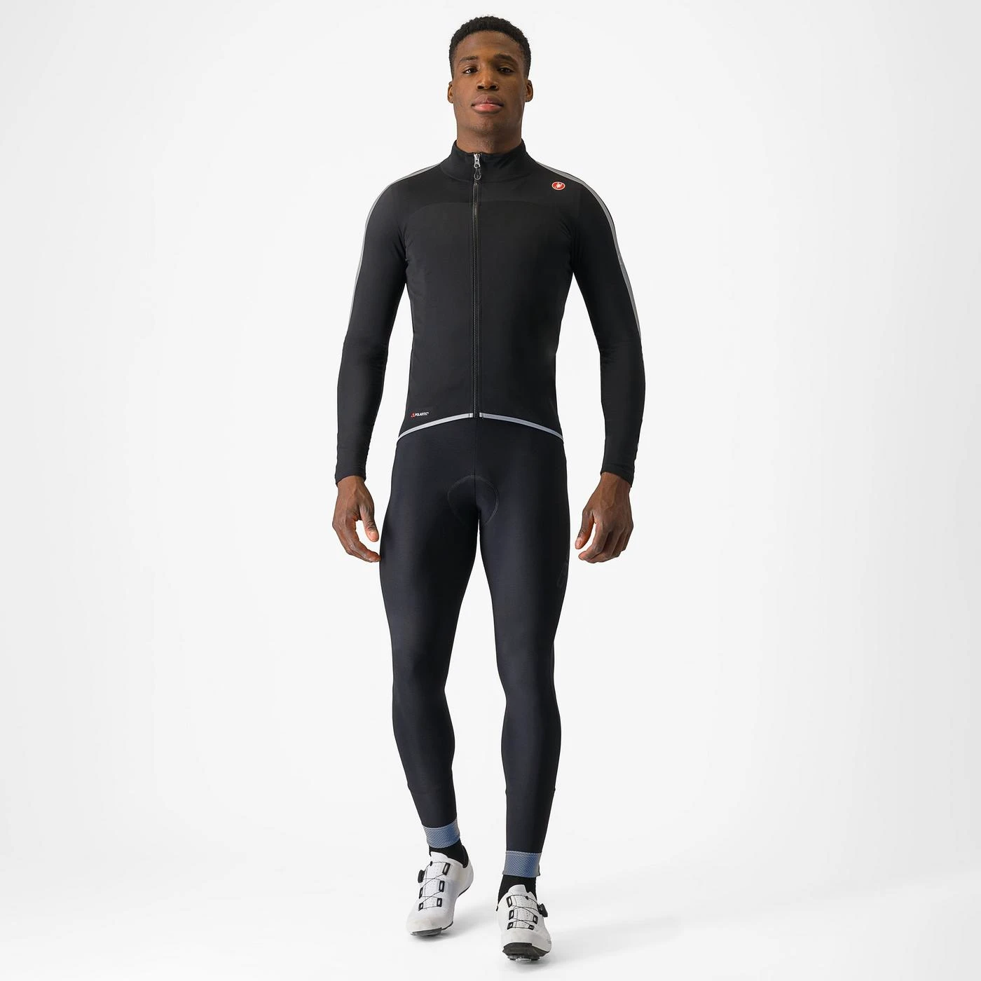 5. Jacheta de ploaie Castelli Ultra Rain, pt barbati, negru argintiu reflex, XXL Negru/Argintiu Reflex, XXL