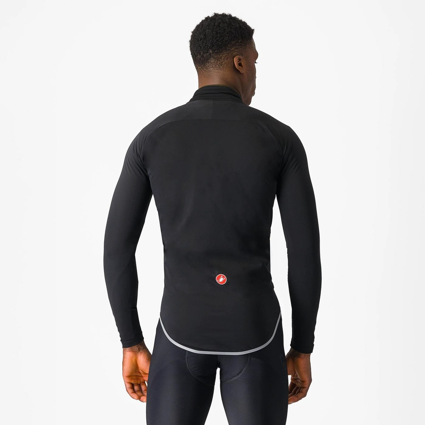 2. Jacheta de ploaie Castelli Ultra Rain, pt barbati, negru argintiu reflex, XXL Negru/Argintiu Reflex, XXL