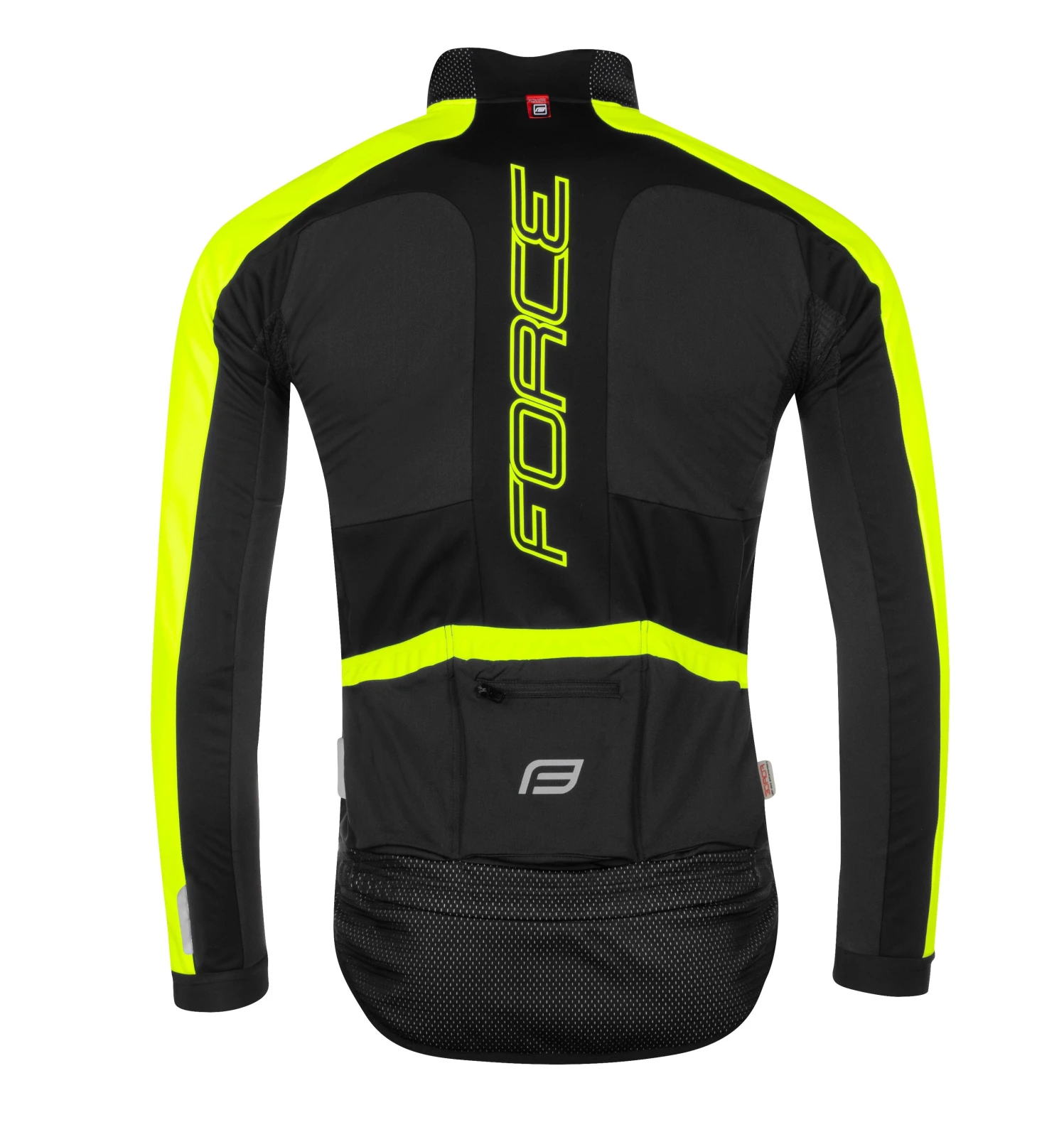 2. Jacheta Force X100 Pentru Iarna Negru-Fluo S Negru/Galben fluo, S