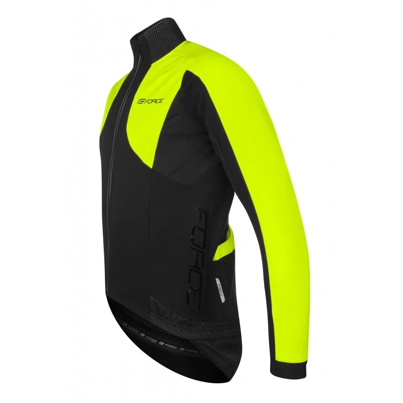 3. Jacheta Force X100 Pentru Iarna Negru-Fluo M Negru/Galben fluo, M