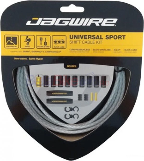 1. Kit Schimbator Jagwire Universal Sport, alb
