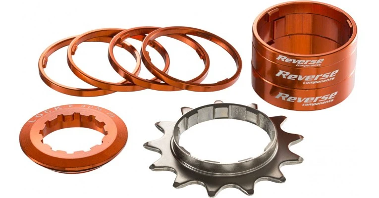 2. Kit single speed Reverse 13T auriu Galben