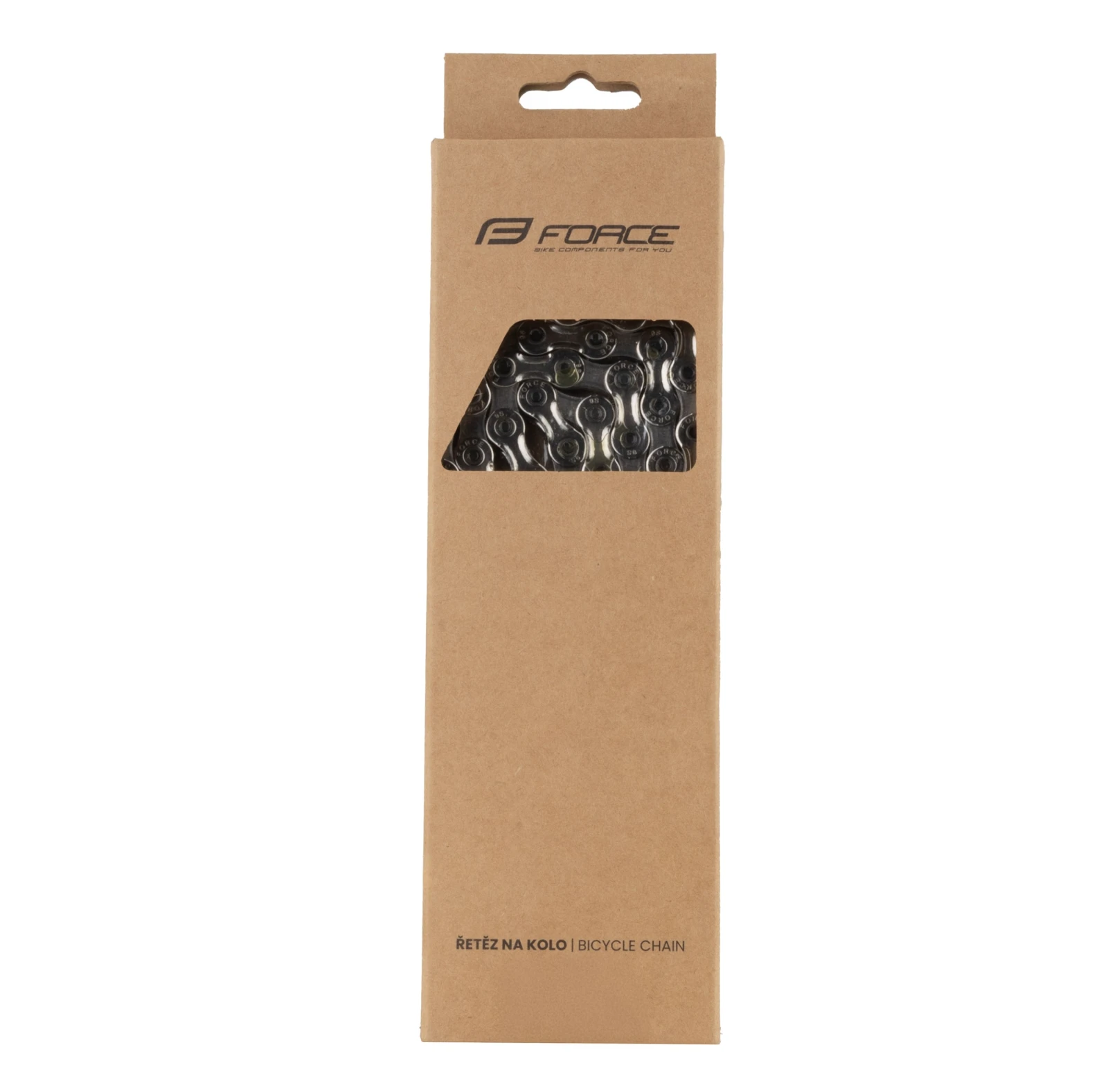 2. Lant Force P90 E-bike 9 viteze 138 links,argintiu