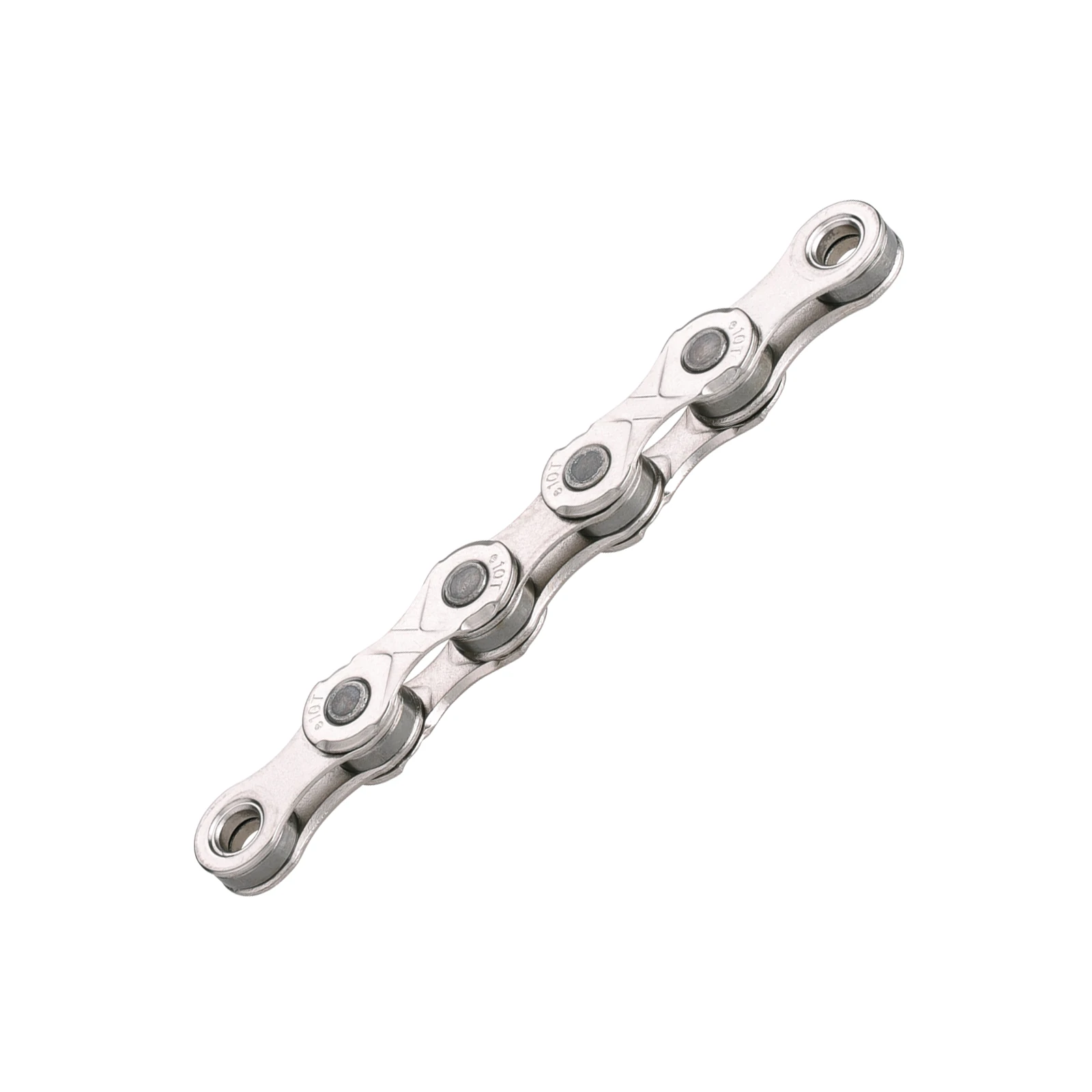 1. Lant KMC E10 Silver 10 vit, 122 zale Ebike, Argintiu