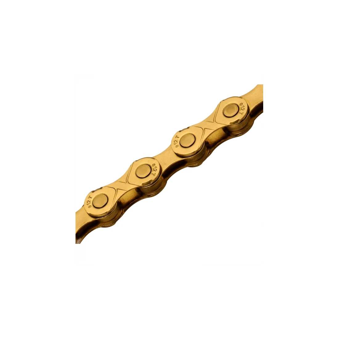 2. Lant KMC E12 Ti-N 12 vit, 130 zale Ebike Gold