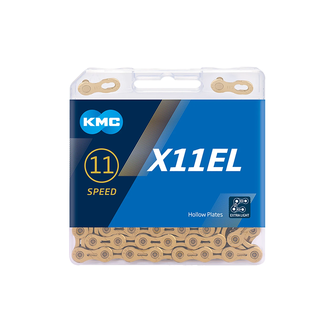 2. Lant KMC X11EL Gold Ti-N, 11 vit, 118 zale