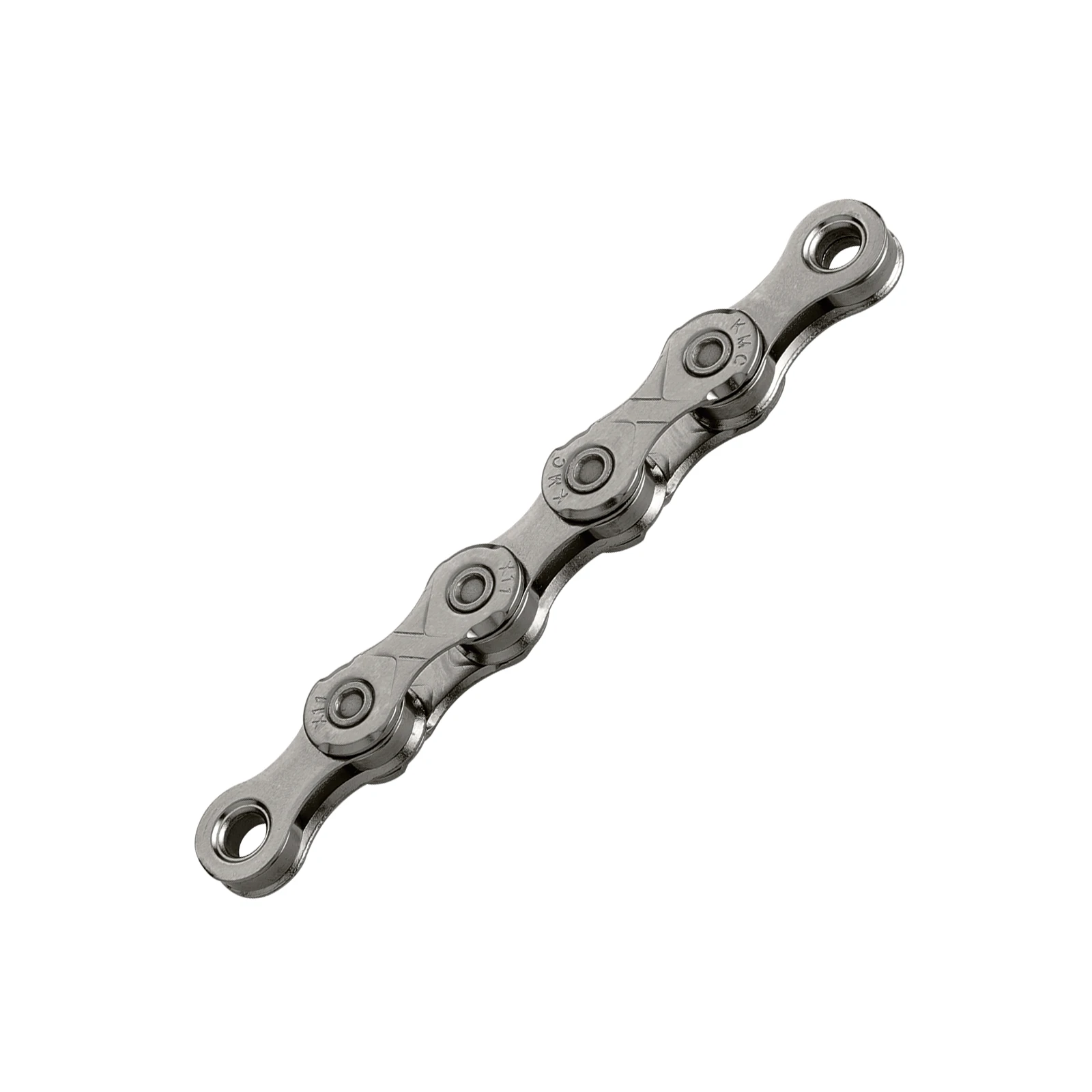 1. Lant KMC X11R Grey, 11 vit, Argintiu, 118 zale 118L