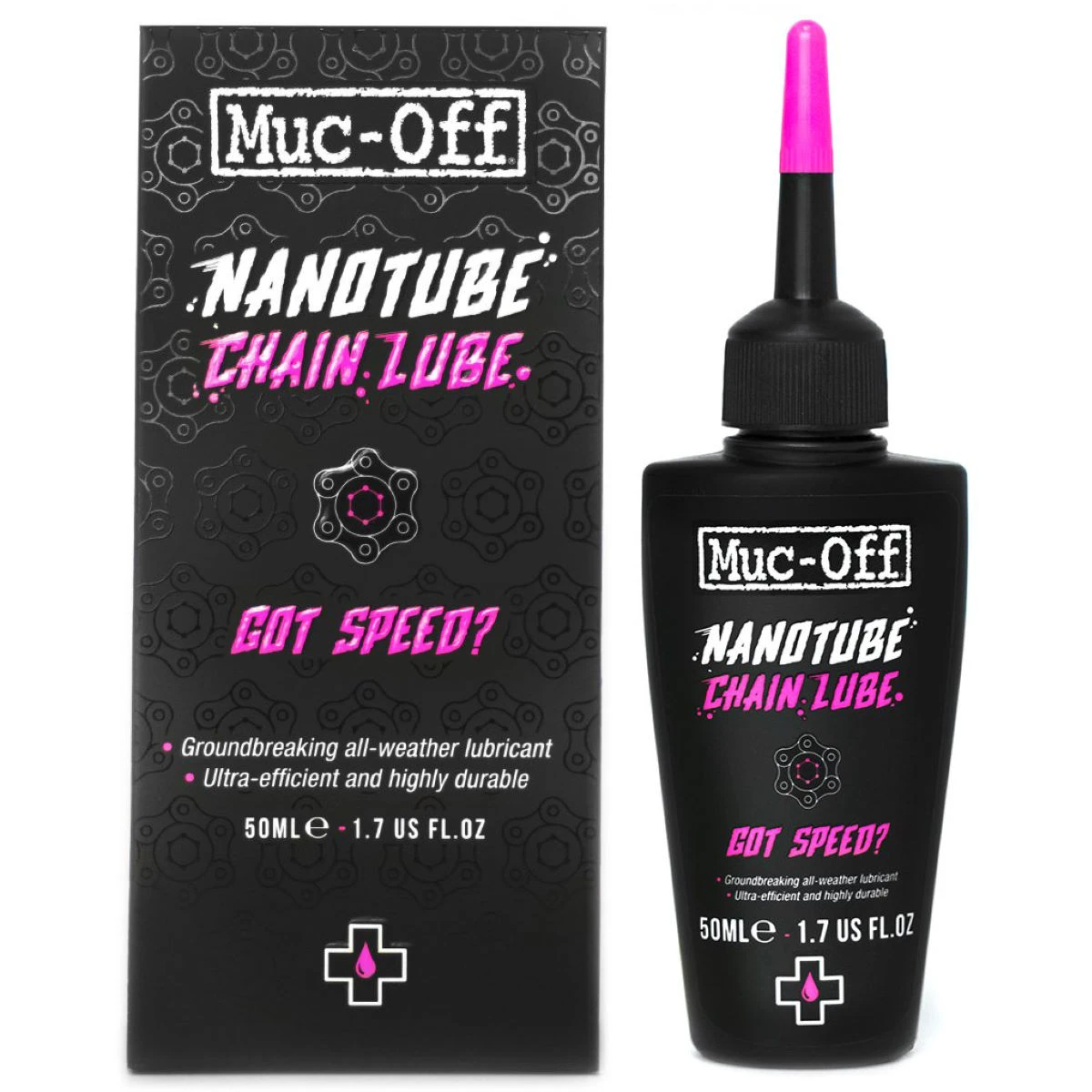 2. Lubrifiant Muc-Off Nanotube Chain Lube 50ml
