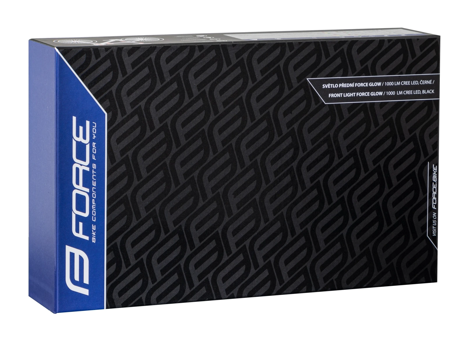6. Lumina fata cu acumulator extern Force Glow-2 1000L Cree Led negru