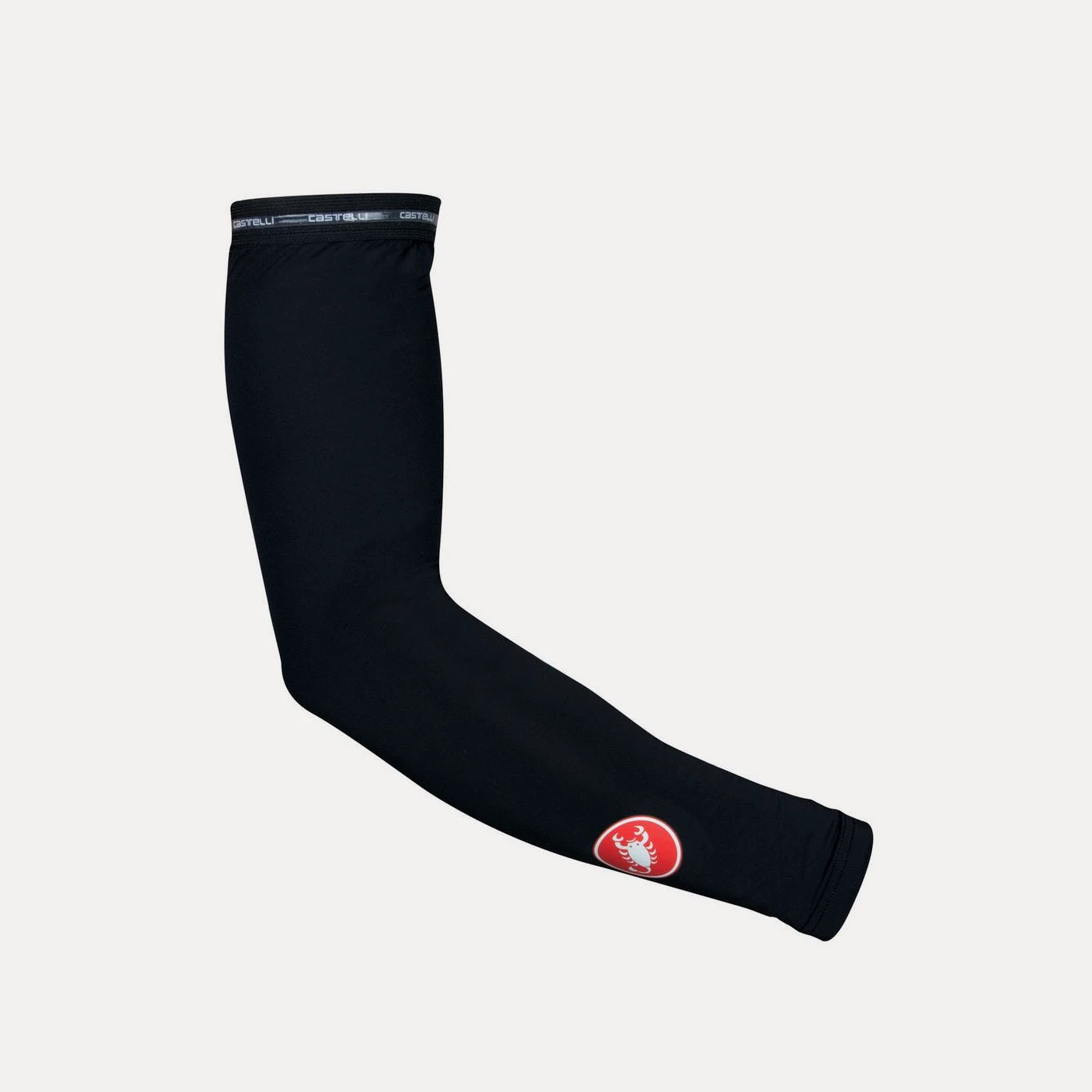 1. Manecute Castelli UPF 50+ Light Arm Sleeves, negru, S S, Negru