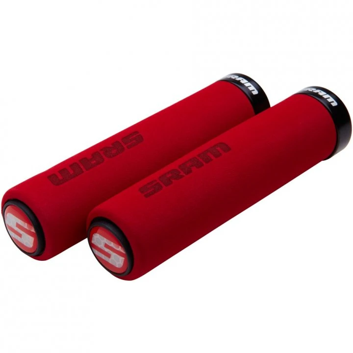 Mansoane Sram Locking Foam Grips 129mm Rosu Negru Rosu/Negru - 106975
