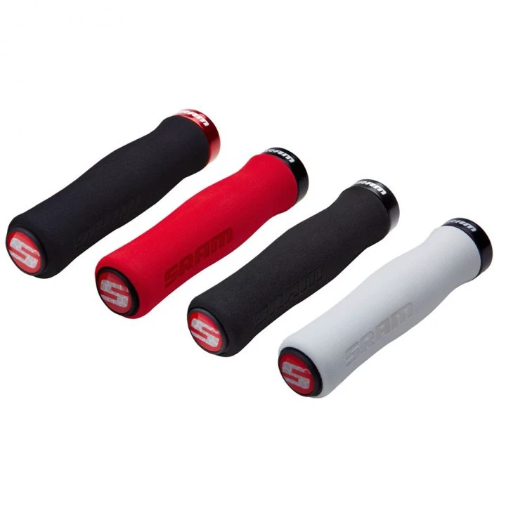 2. Mansoane Sram Locking Grips Contour Foam 129 Alb Negru Alb/Negru