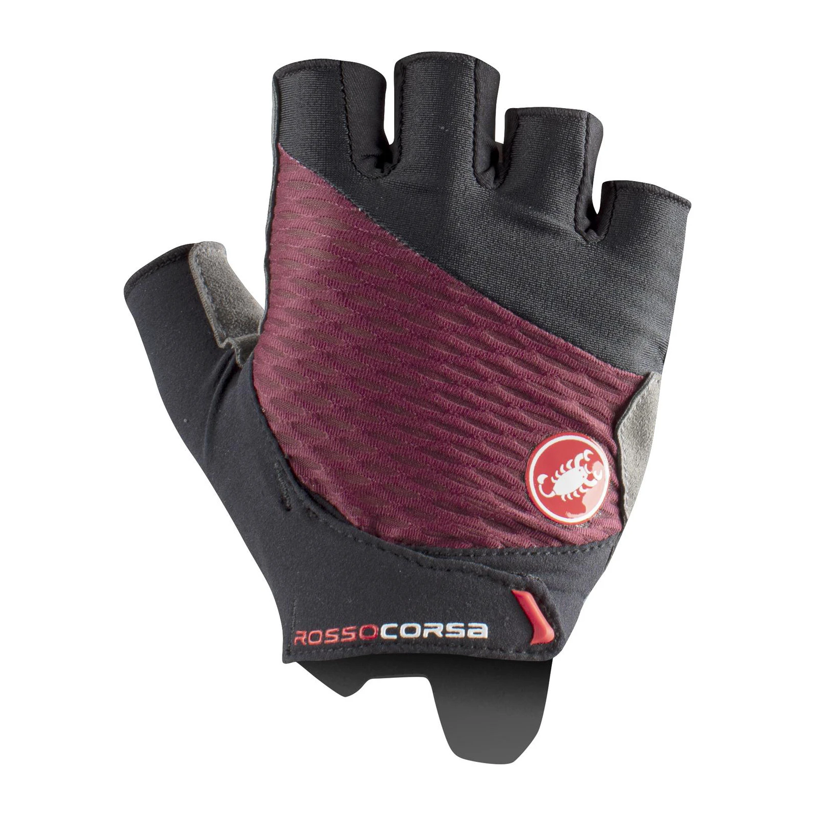 Manusi Castelli Rosso Corsa 2 W, de dama, Visiniu Negru, L L, Visiniu/Negru - 106542