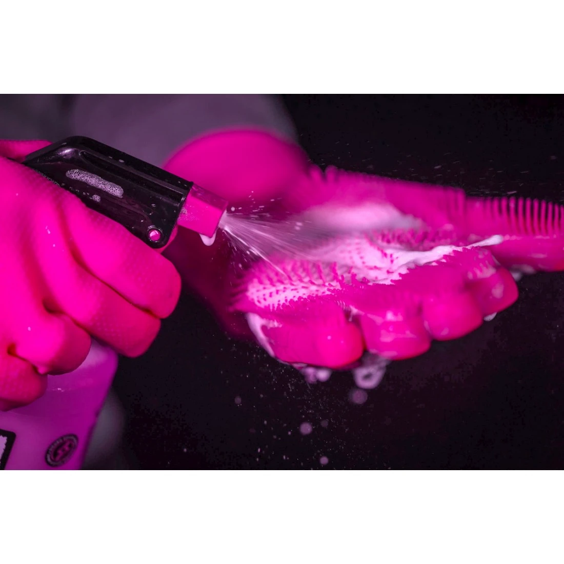 9. Manusi de curatare Muc-Off Deep Scrubber Pink L L